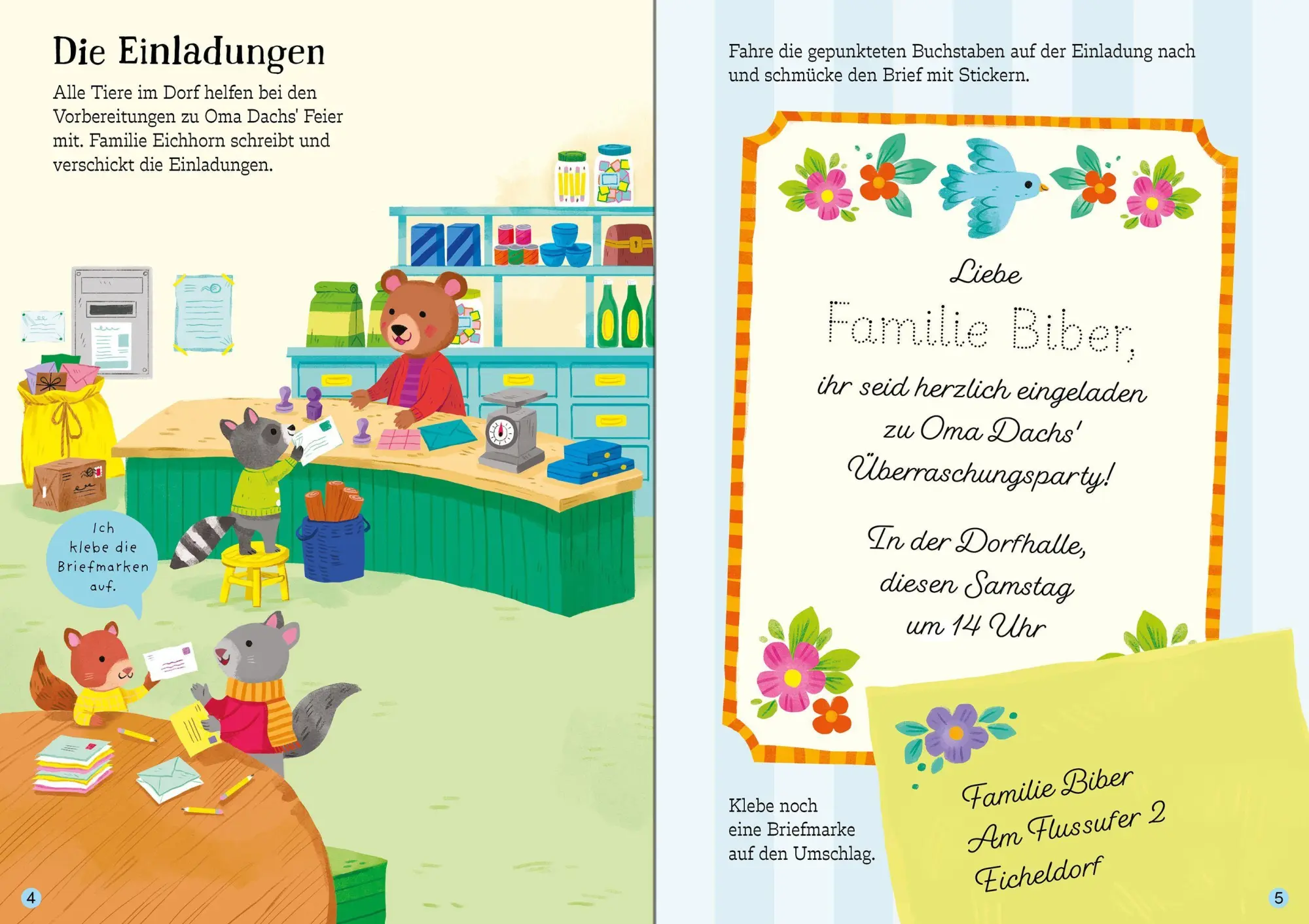 Bild: 9781035706532 | Mein Immer-wieder-Stickerbuch: Oma Dachs feiert Geburtstag | Bathie