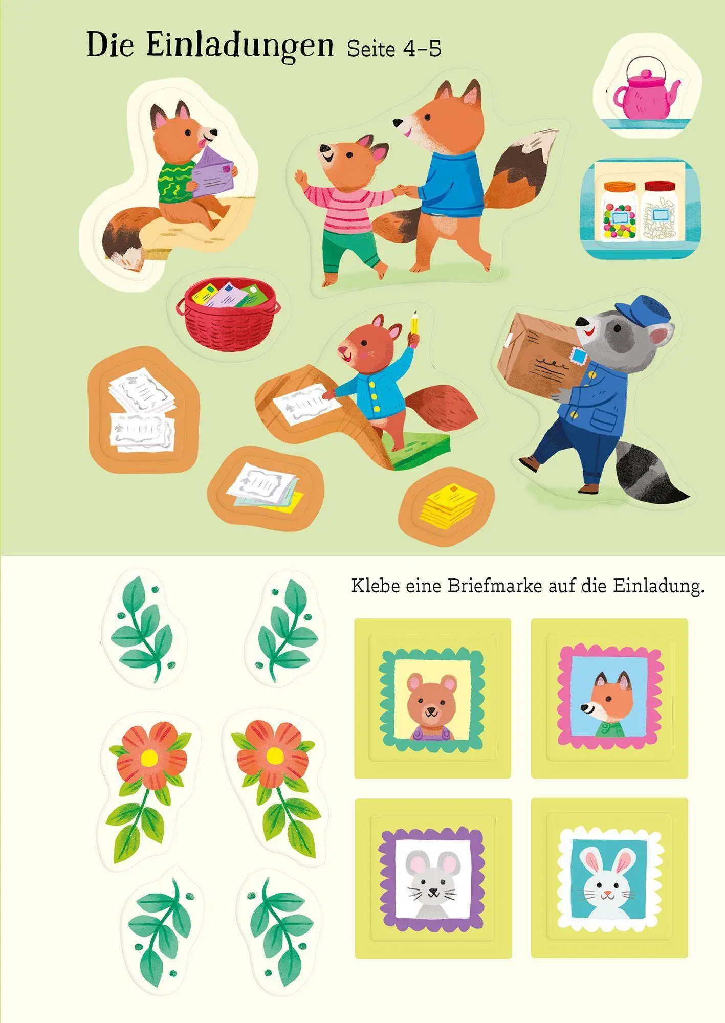 Bild: 9781035706532 | Mein Immer-wieder-Stickerbuch: Oma Dachs feiert Geburtstag | Bathie