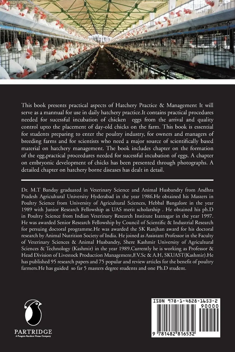 Rückseite: 9781482816532 | A B C of Hatchery Management | M. T. Banday (u. a.) | Taschenbuch