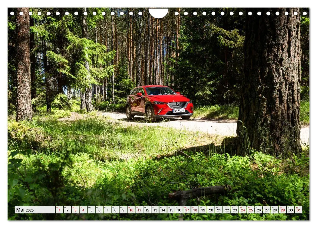 Bild: 9783435256532 | Mein Mazda (Wandkalender 2025 DIN A4 quer), CALVENDO Monatskalender