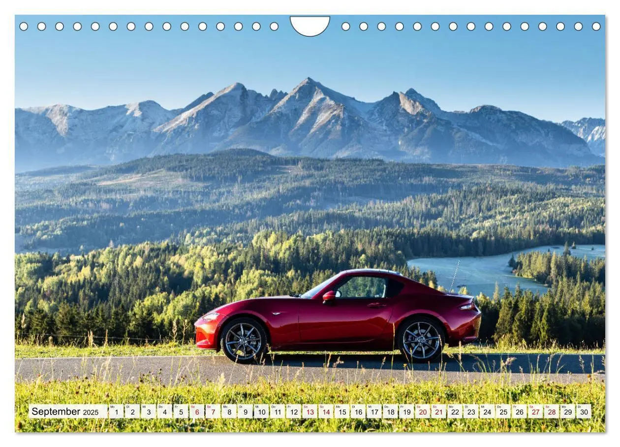 Bild: 9783435256532 | Mein Mazda (Wandkalender 2025 DIN A4 quer), CALVENDO Monatskalender