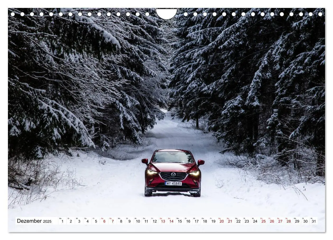 Bild: 9783435256532 | Mein Mazda (Wandkalender 2025 DIN A4 quer), CALVENDO Monatskalender