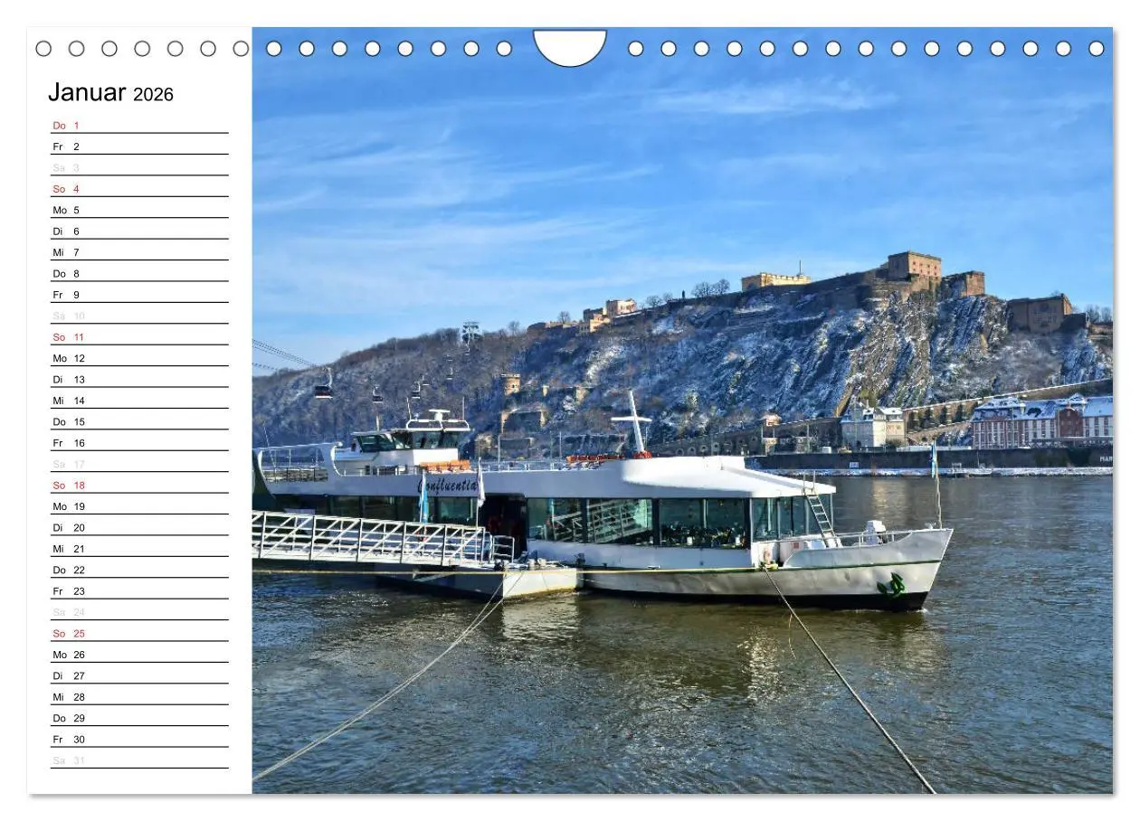 Bild: 9783516056532 | Der Koblenz Kalender (Wandkalender 2026 DIN A4 quer), CALVENDO...