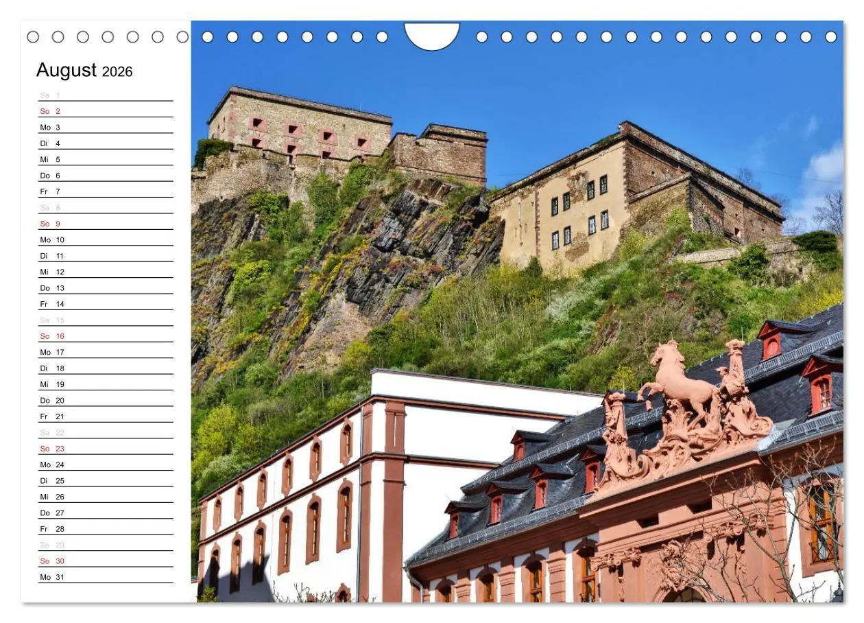 Bild: 9783516056532 | Der Koblenz Kalender (Wandkalender 2026 DIN A4 quer), CALVENDO...