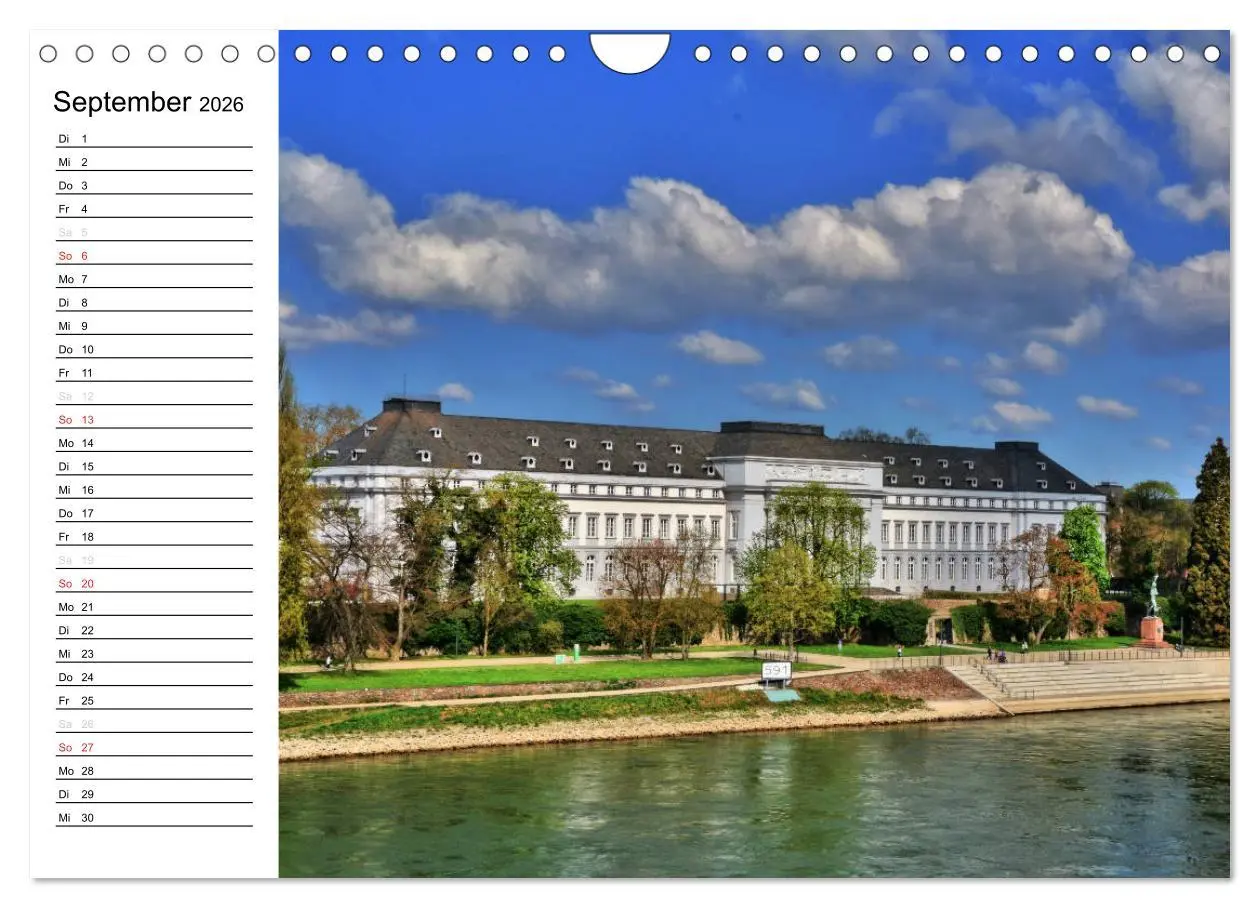 Bild: 9783516056532 | Der Koblenz Kalender (Wandkalender 2026 DIN A4 quer), CALVENDO...