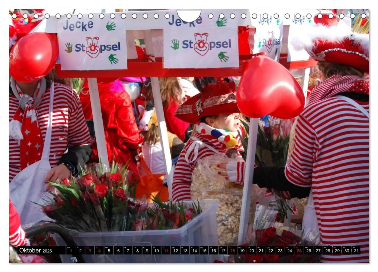 Bild: 9783516126532 | Kölner Karneval - das ganze Jahr! (Wandkalender 2026 DIN A4 quer),...