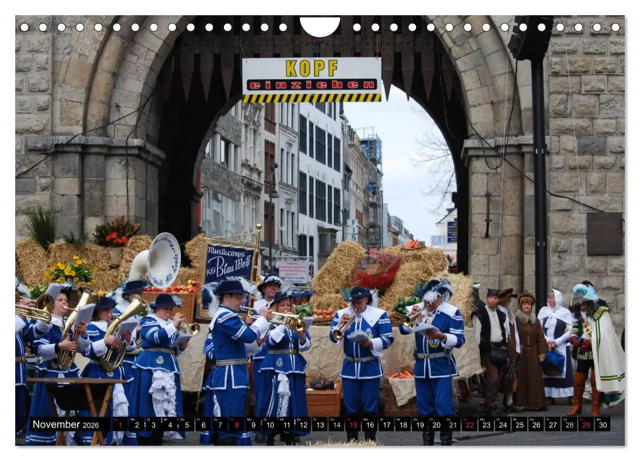 Bild: 9783516126532 | Kölner Karneval - das ganze Jahr! (Wandkalender 2026 DIN A4 quer),...