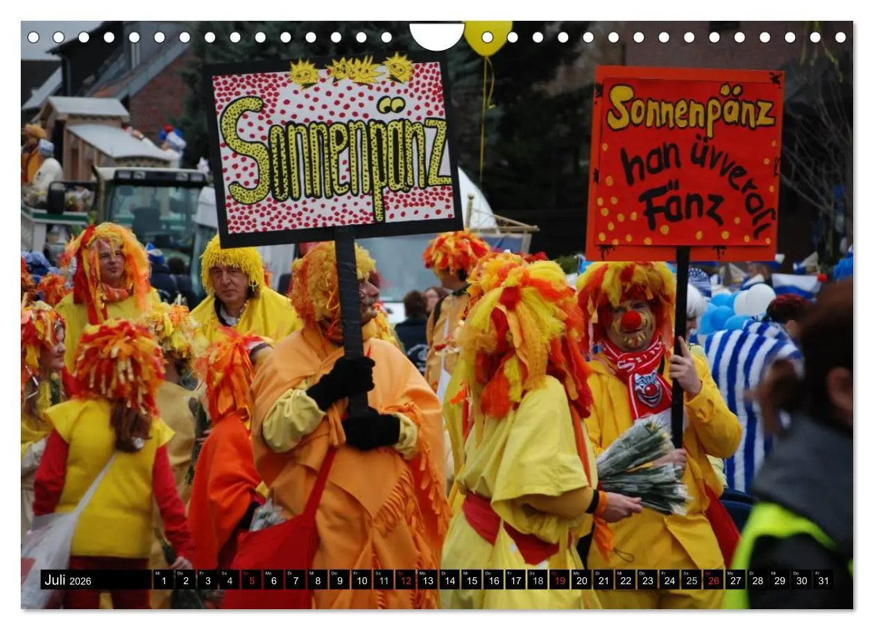 Bild: 9783516126532 | Kölner Karneval - das ganze Jahr! (Wandkalender 2026 DIN A4 quer),...