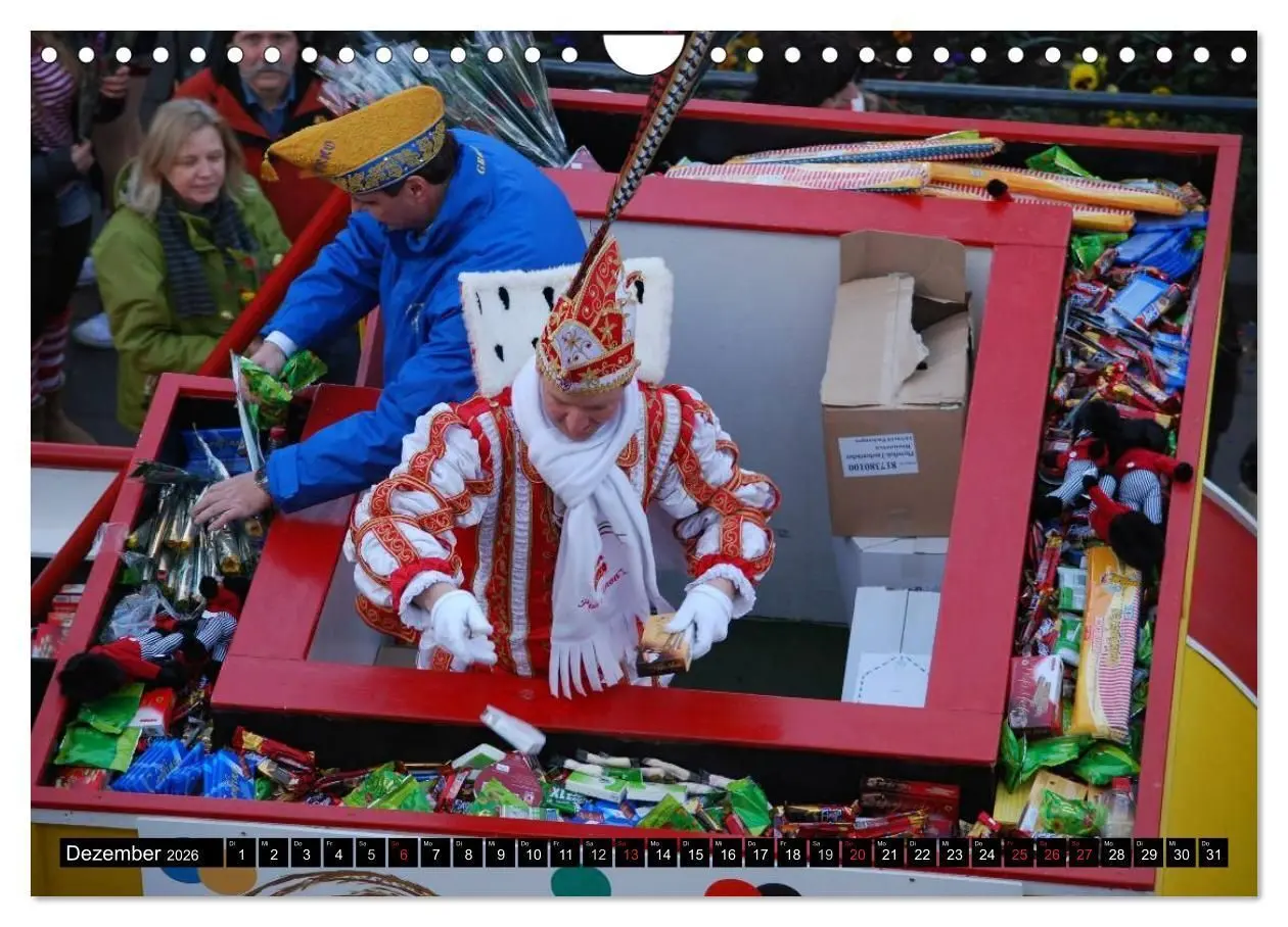 Bild: 9783516126532 | Kölner Karneval - das ganze Jahr! (Wandkalender 2026 DIN A4 quer),...