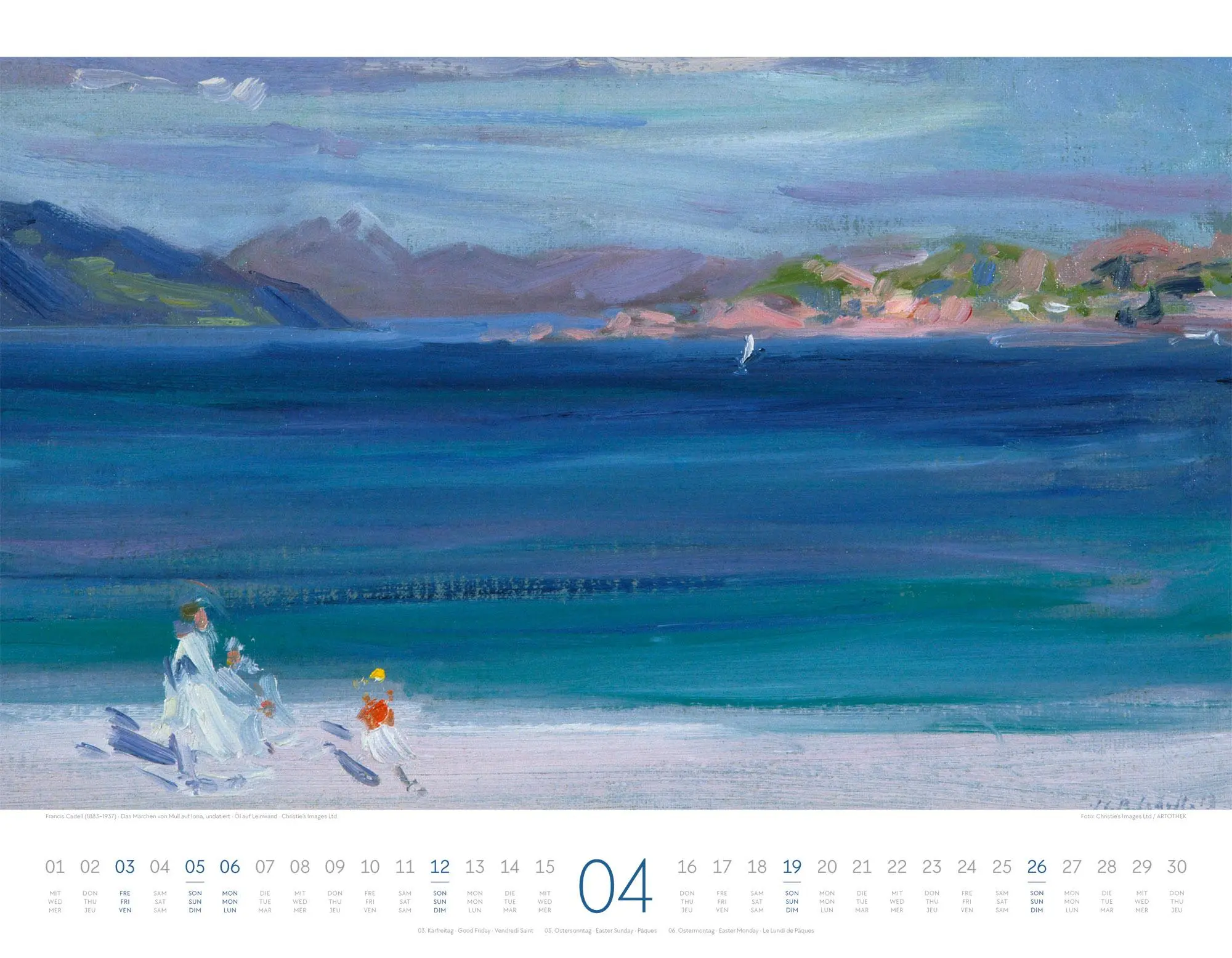 Bild: 9783838426532 | Kunstwerk Meer Kalender 2026 | Ackermann Kunstverlag GmbH | Kalender