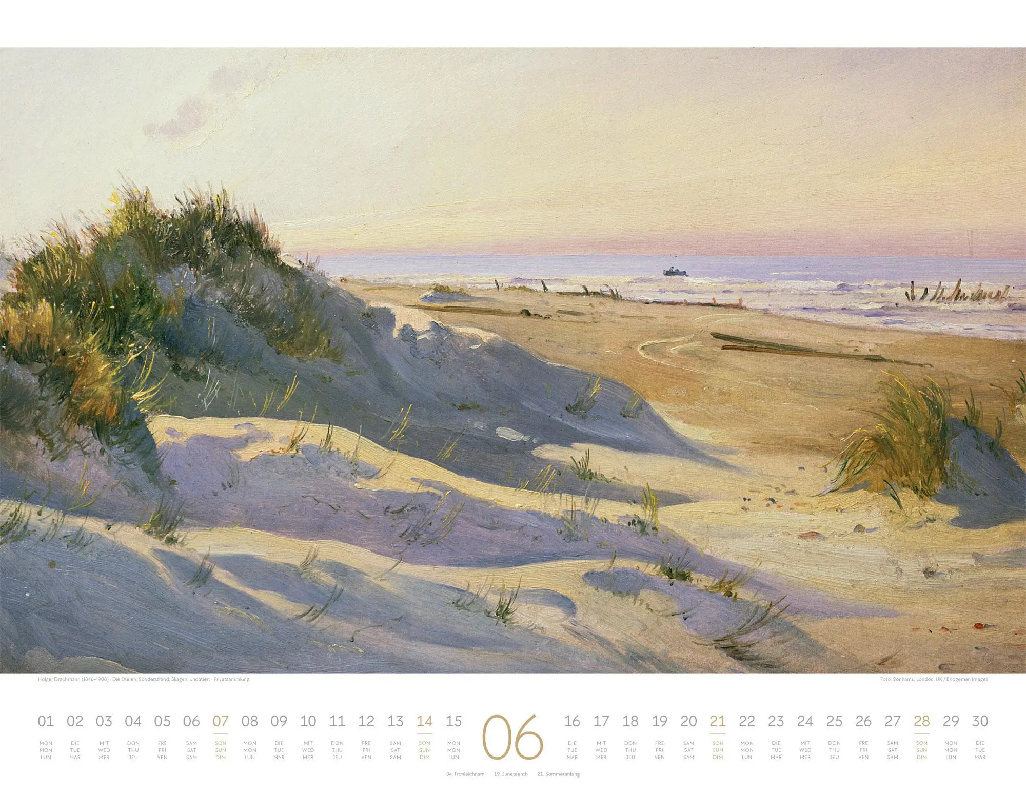 Bild: 9783838426532 | Kunstwerk Meer Kalender 2026 | Ackermann Kunstverlag GmbH | Kalender