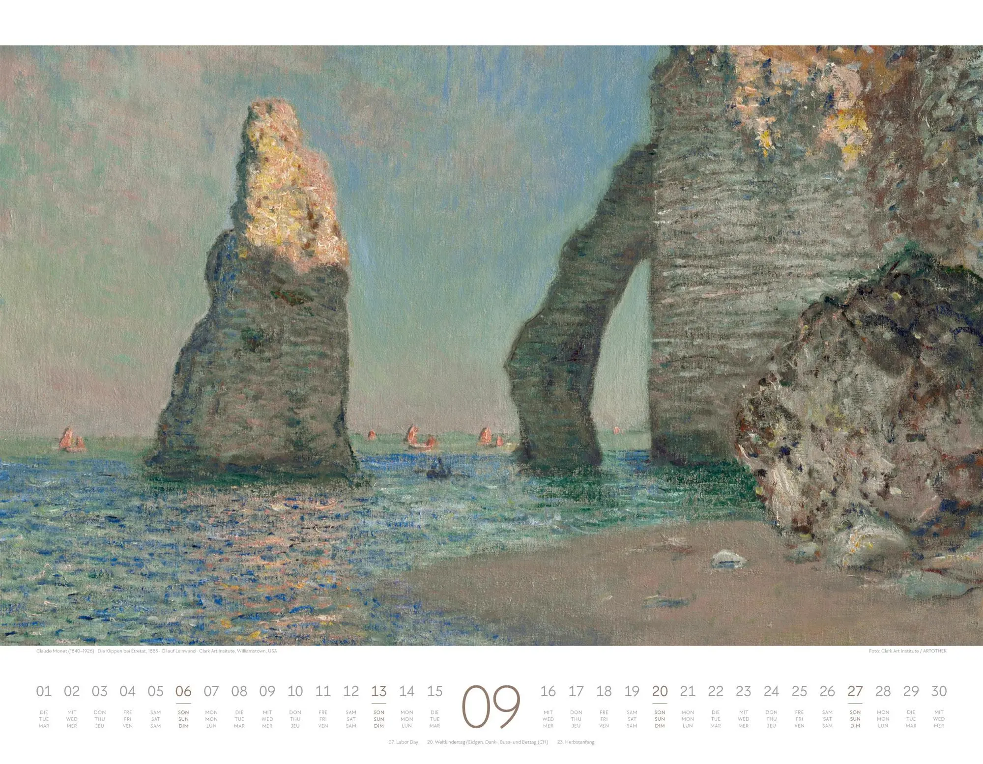 Bild: 9783838426532 | Kunstwerk Meer Kalender 2026 | Ackermann Kunstverlag GmbH | Kalender