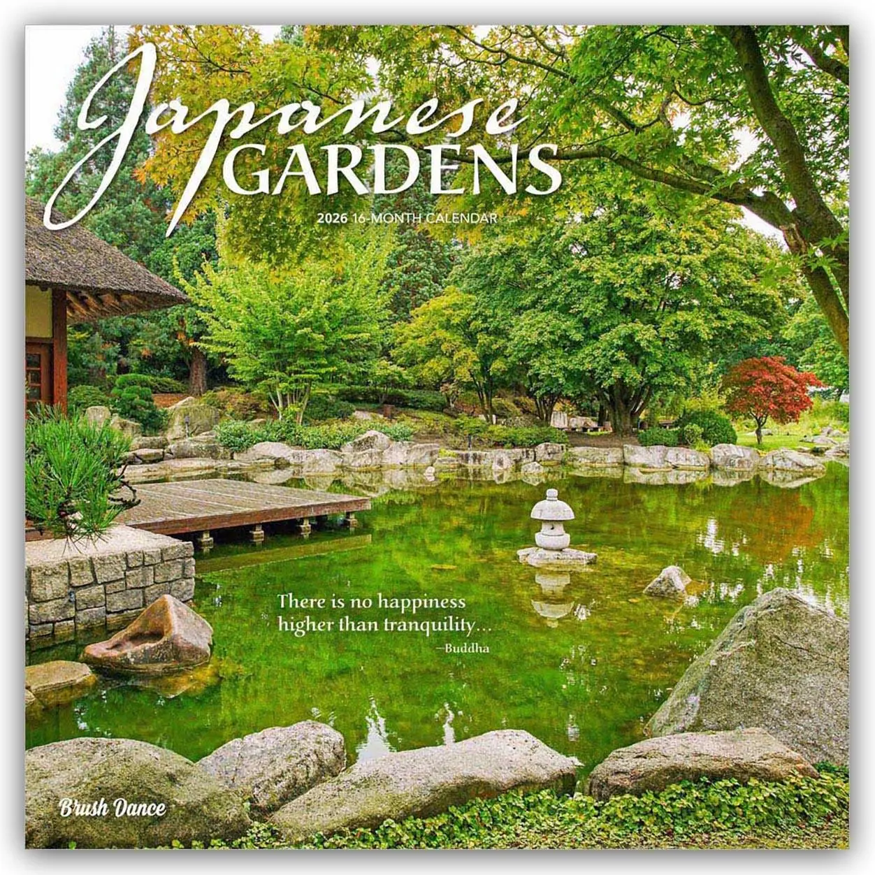 Cover: 9798330706532 | Japanese Gardens 2026 12 X 24 Inch (Hanging) Monthly Square Wall...