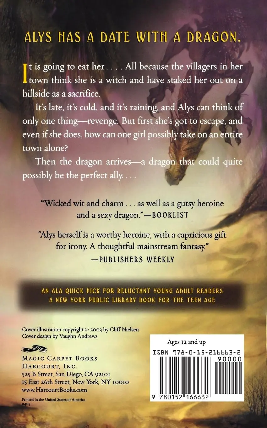Rückseite: 9780152166632 | Dragon's Bait | Vivian Vande Velde | Taschenbuch | Paperback | 2003