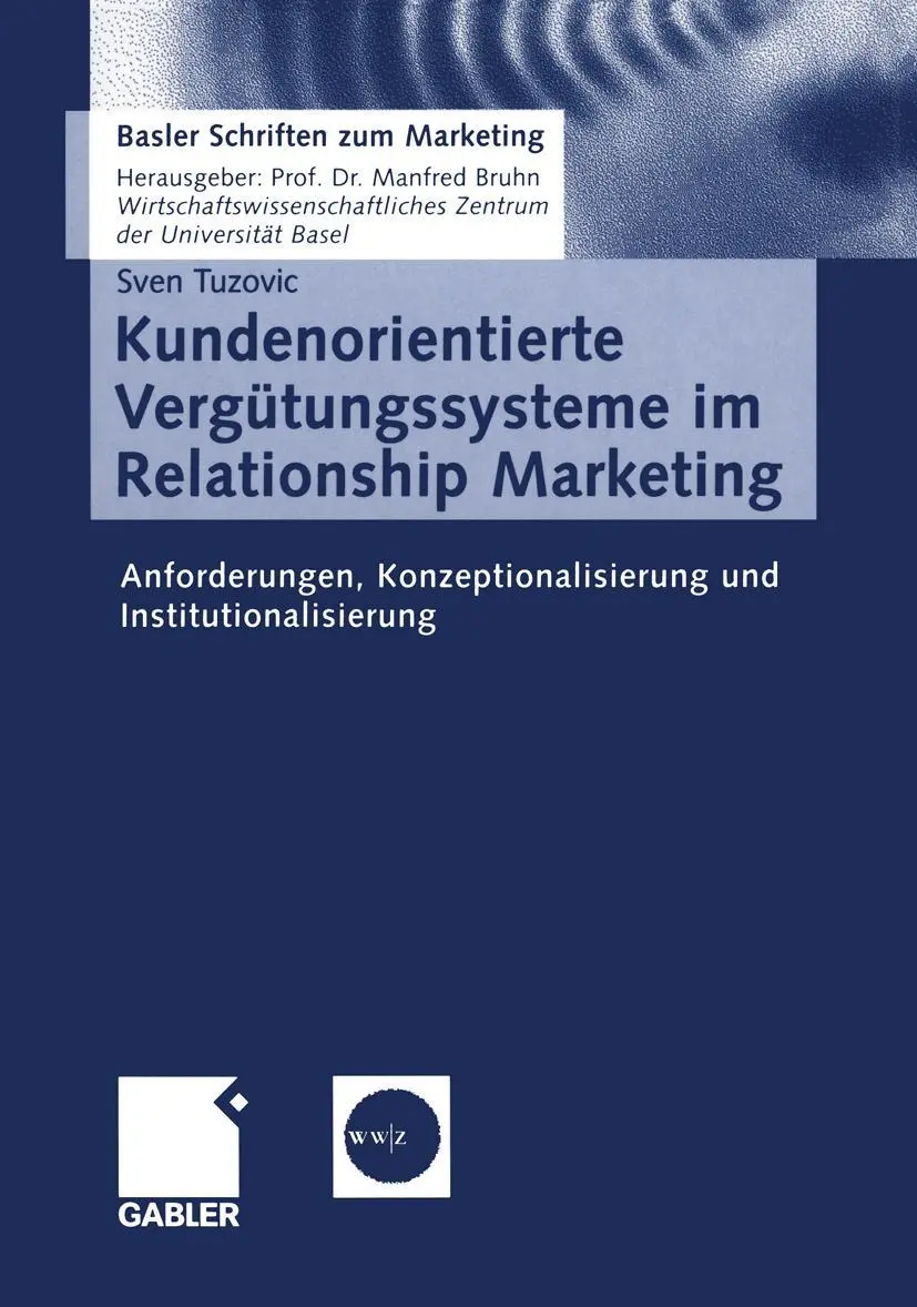 Cover: 9783409126632 | Kundenorientierte Vergütungssysteme im Relationship Marketing | Buch