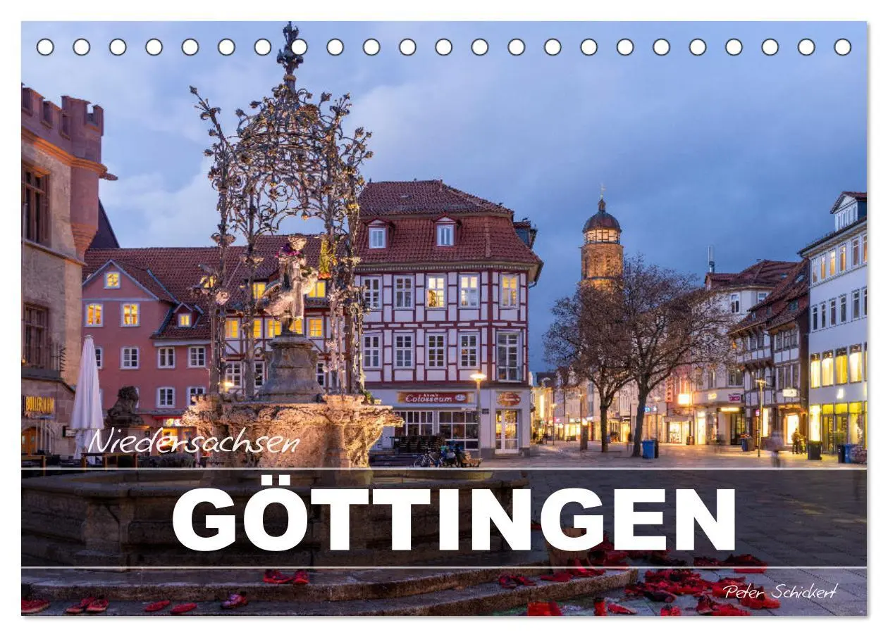 Cover: 9783457266632 | Niedersachsen - Göttingen (Tischkalender 2026 DIN A5 quer),...