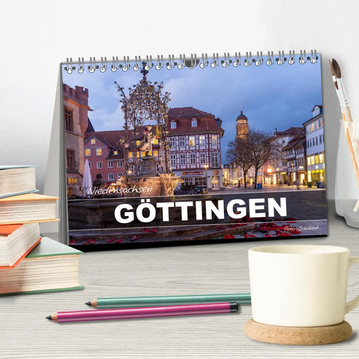 Bild: 9783457266632 | Niedersachsen - Göttingen (Tischkalender 2026 DIN A5 quer),...