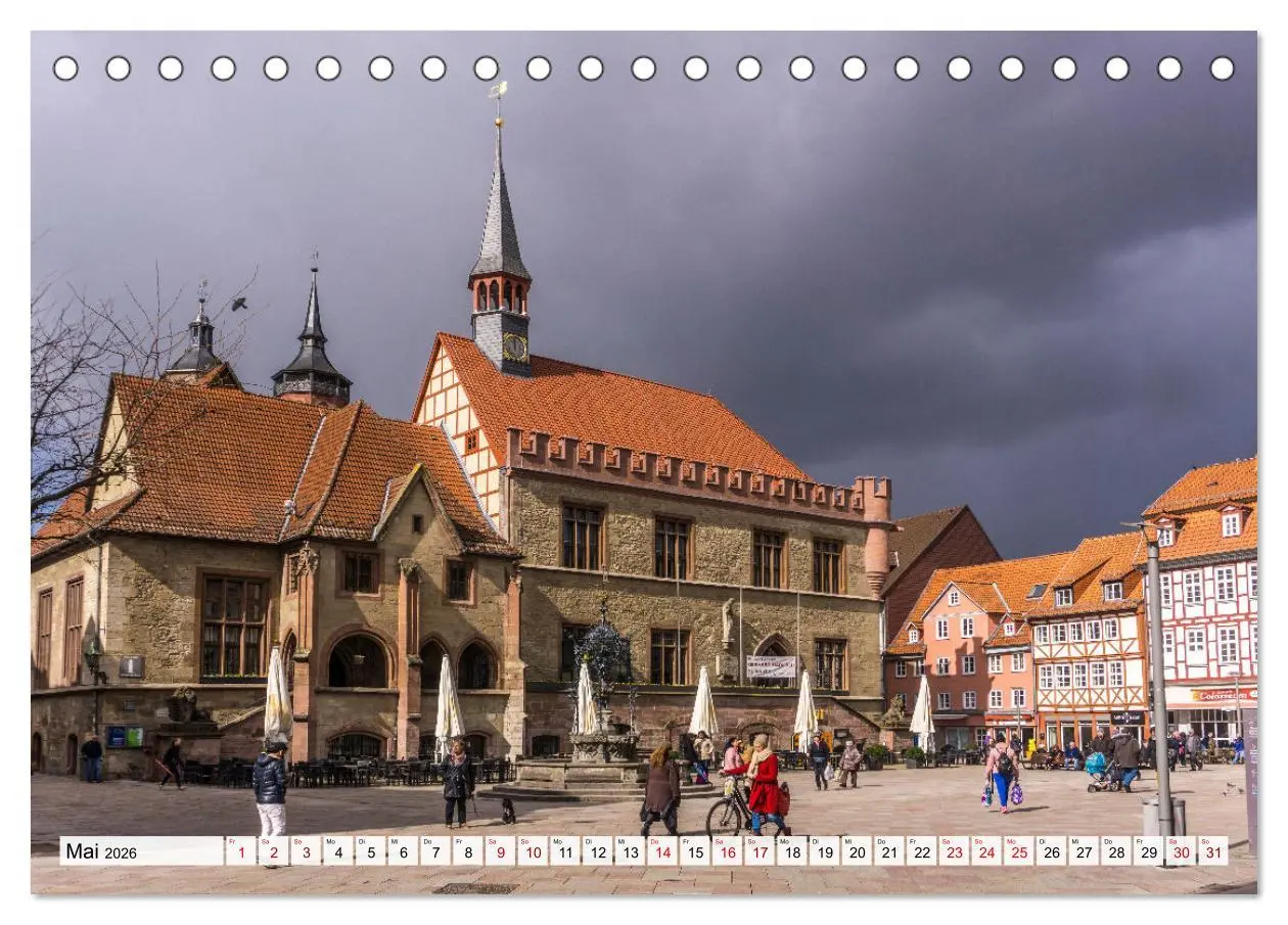 Bild: 9783457266632 | Niedersachsen - Göttingen (Tischkalender 2026 DIN A5 quer),...