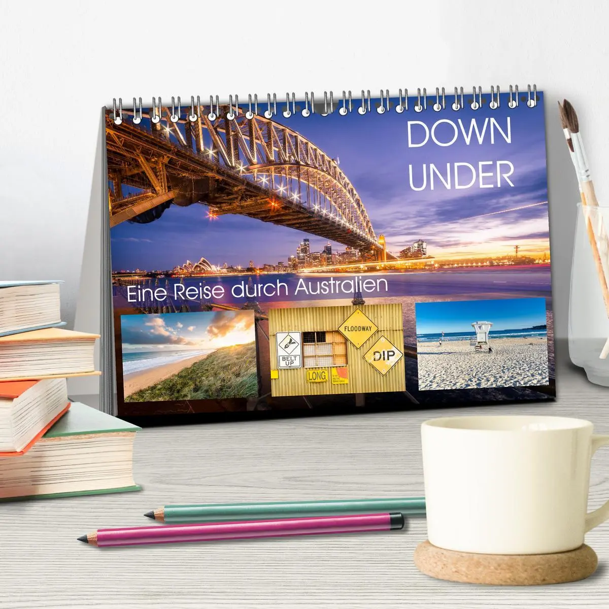 Bild: 9783457886632 | Down Under - Eine Reise durch Australien (Tischkalender 2026 DIN A5...