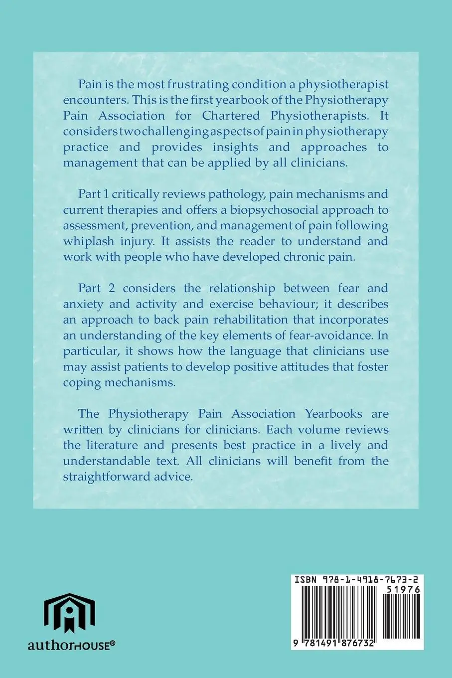 Rückseite: 9781491876732 | Topical Issues in Pain 1 | Louis Gifford | Taschenbuch | Englisch
