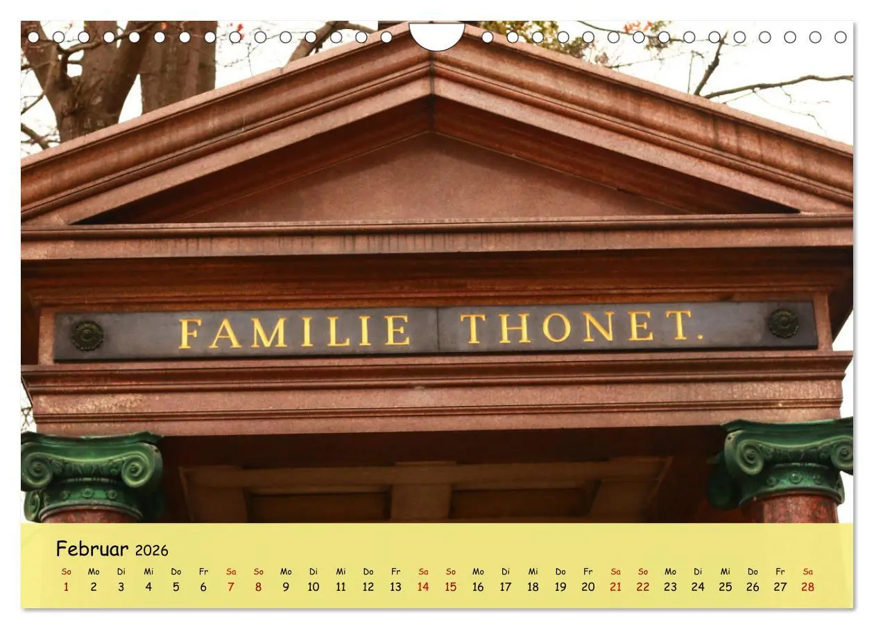 Bild: 9783457326732 | Am Zentralfriedhof in Wien (Wandkalender 2026 DIN A4 quer),...