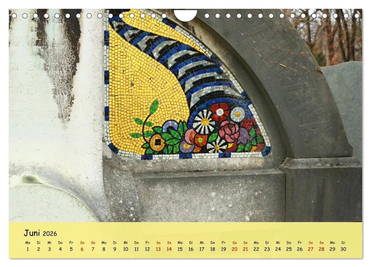 Bild: 9783457326732 | Am Zentralfriedhof in Wien (Wandkalender 2026 DIN A4 quer),...