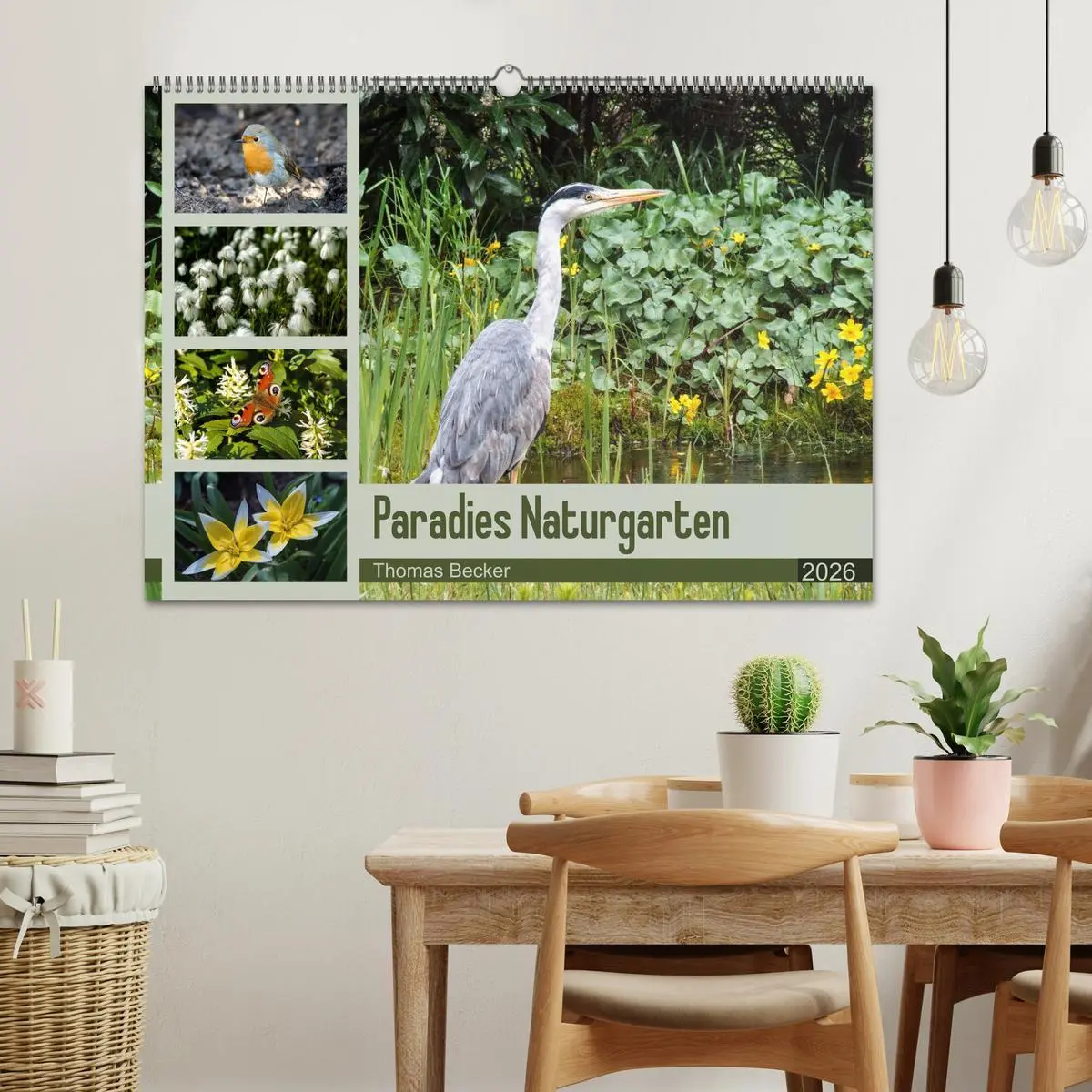 Bild: 9783457946732 | Paradies Naturgarten (Wandkalender 2026 DIN A2 quer), CALVENDO...