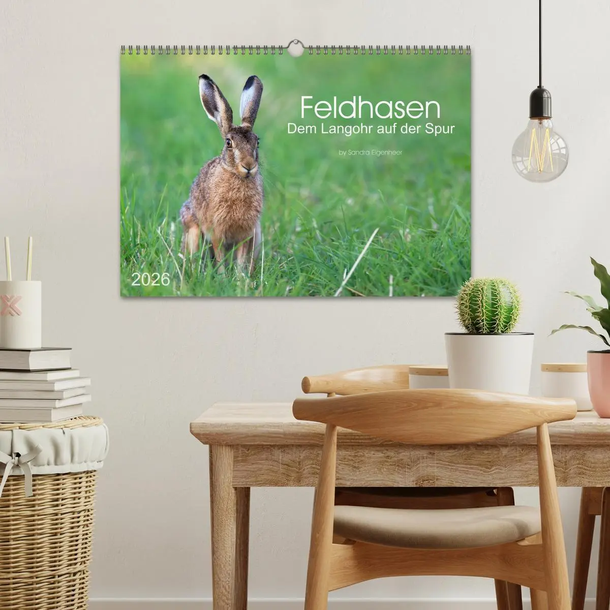 Bild: 9783516036732 | Feldhasen - dem Langohr auf der Spur (Wandkalender 2026 DIN A3...