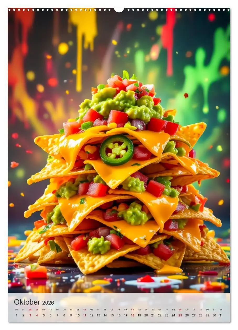 Bild: 9783516726732 | I Love Fast Food - Snack Attack! (hochwertiger Premium Wandkalender...