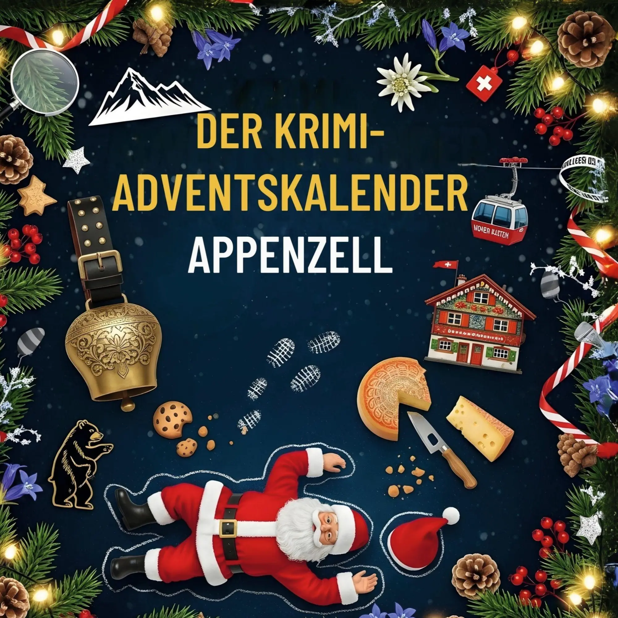 Cover: 9783695306732 | Der Krimi-Adventskalender Appenzell | Mordsverdächtig in 24 Akten
