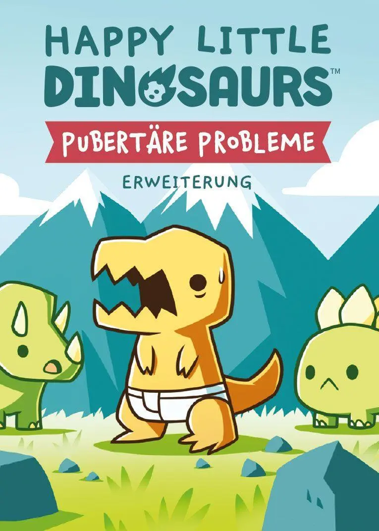Cover: 3558380096832 | Happy Little Dinosaurs - Pubertäre Probleme. Erweiterung | Ramy Badie