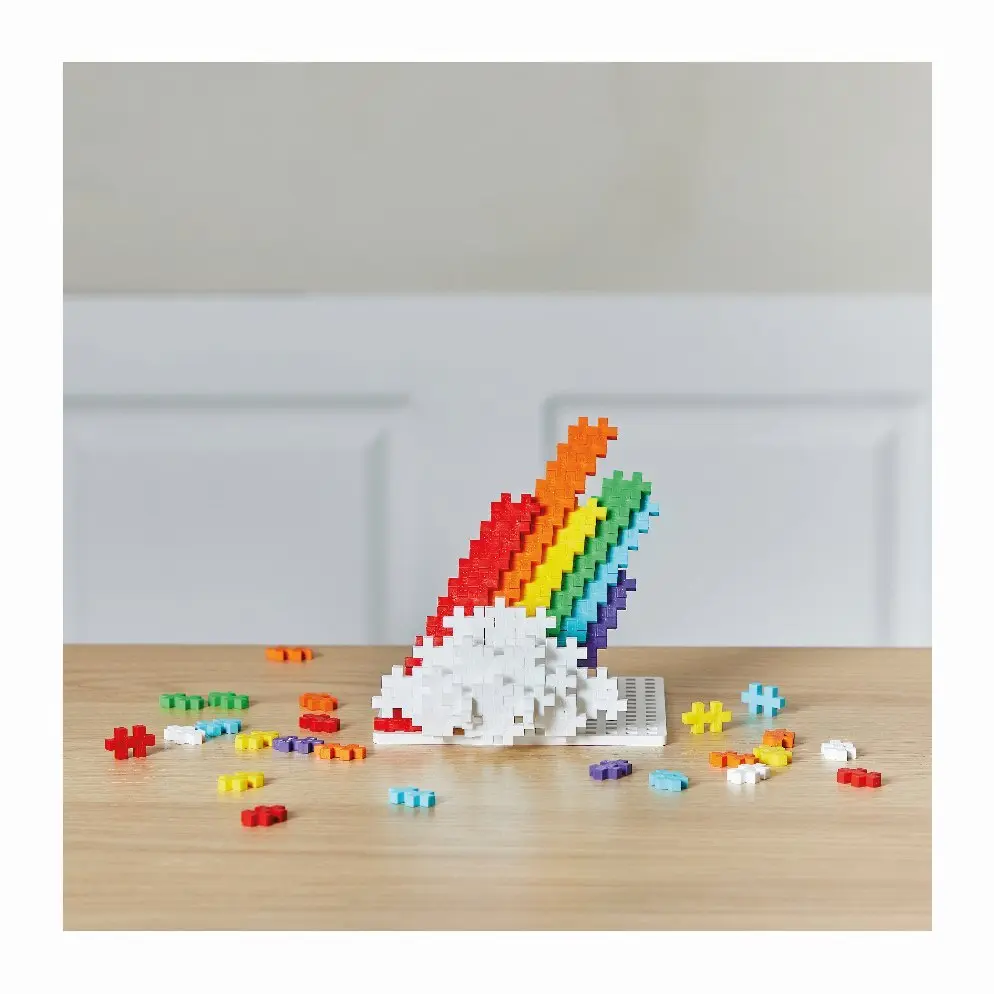 Bild: 5710409106832 | 100 Kreativ Bausteine Regenbogen | 9604265 | 2022 | PLUS PLUS