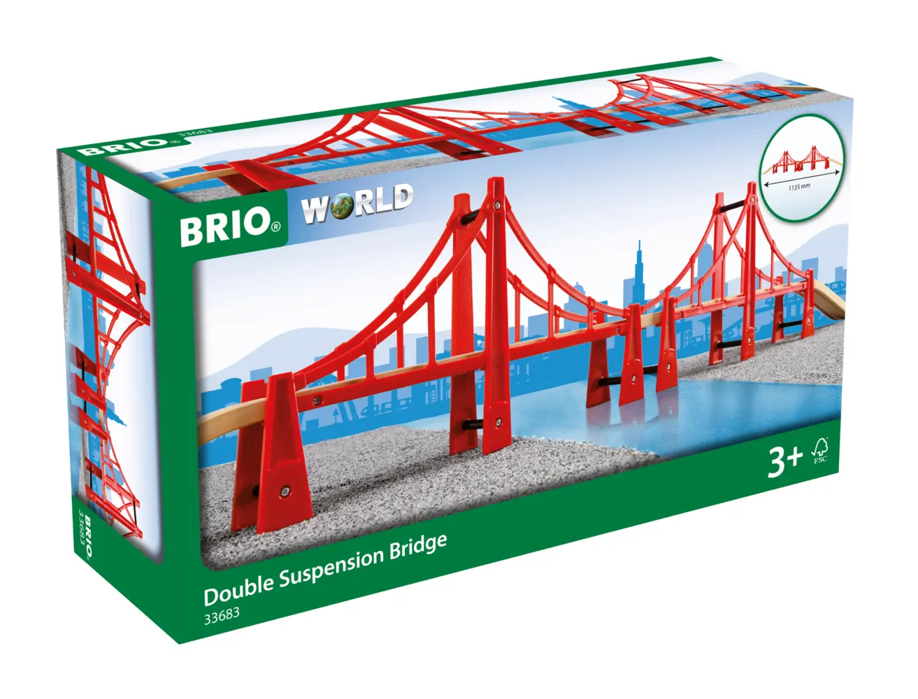Cover: 7312350336832 | Hängebrücke | BRIO® | Spiel | In Schachtel | 63368300 | Deutsch | 2010