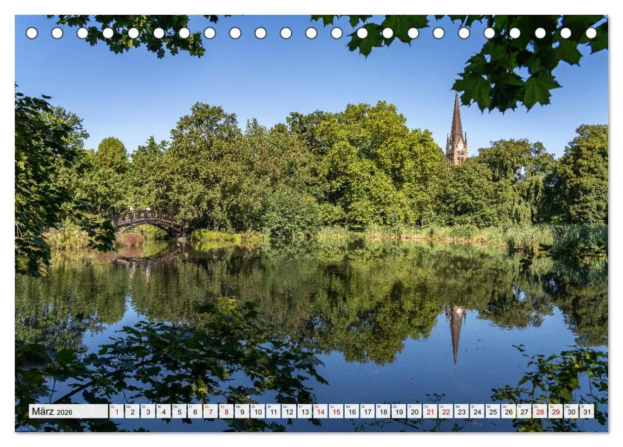 Bild: 9783457486832 | Sachsen - Leipzig (Tischkalender 2026 DIN A5 quer), CALVENDO...