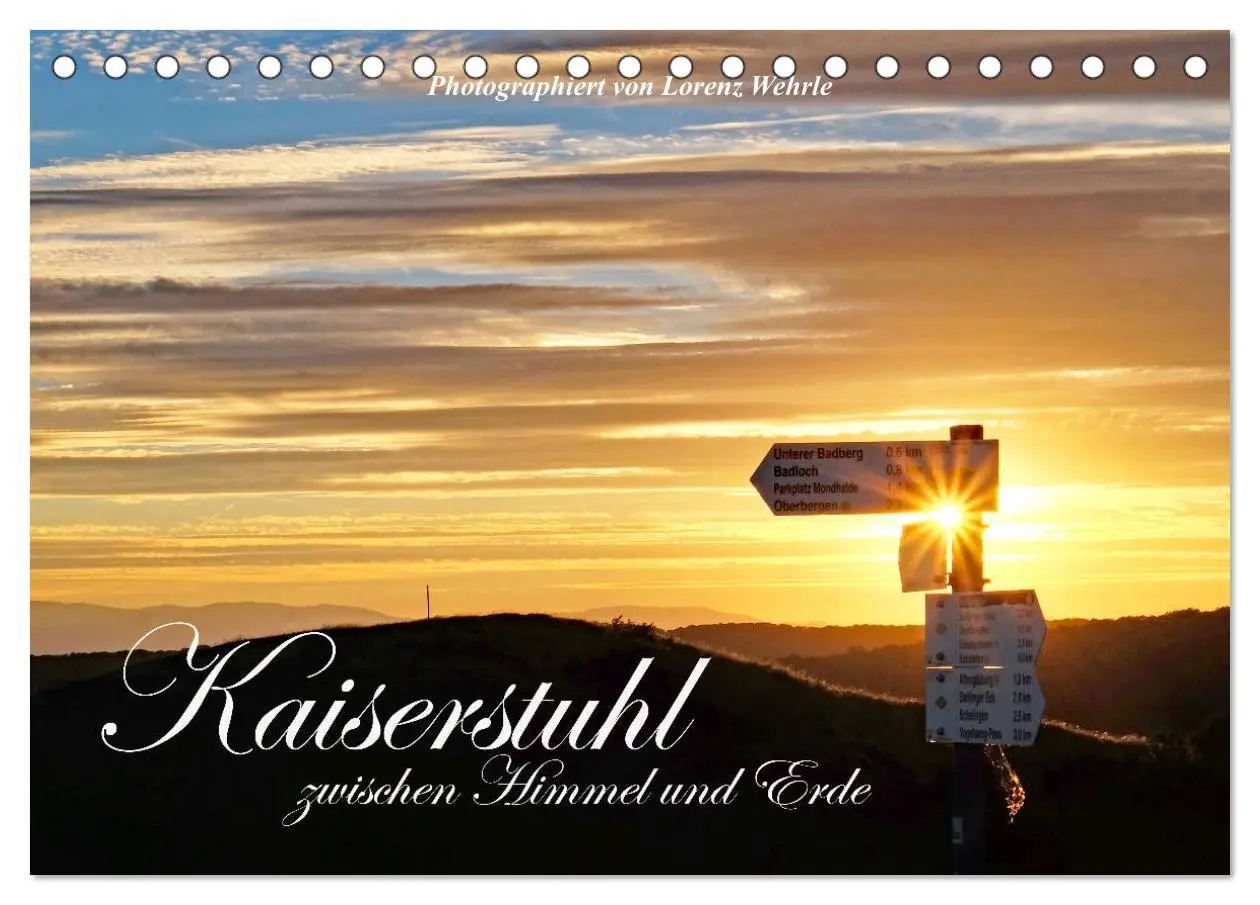 Cover: 9783457796832 | Kaiserstuhl zwischen Himmel und Erde (Tischkalender 2026 DIN A5...