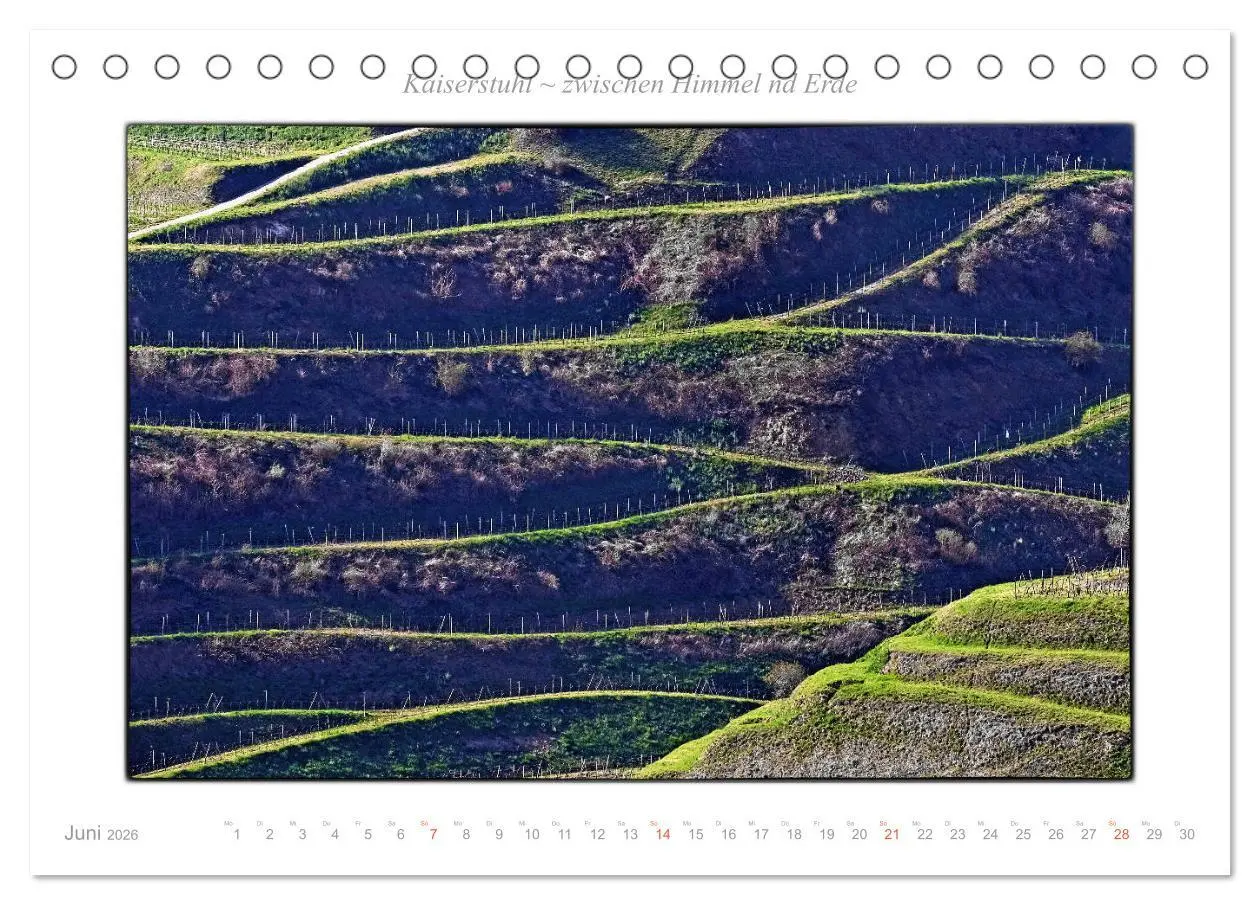 Bild: 9783457796832 | Kaiserstuhl zwischen Himmel und Erde (Tischkalender 2026 DIN A5...