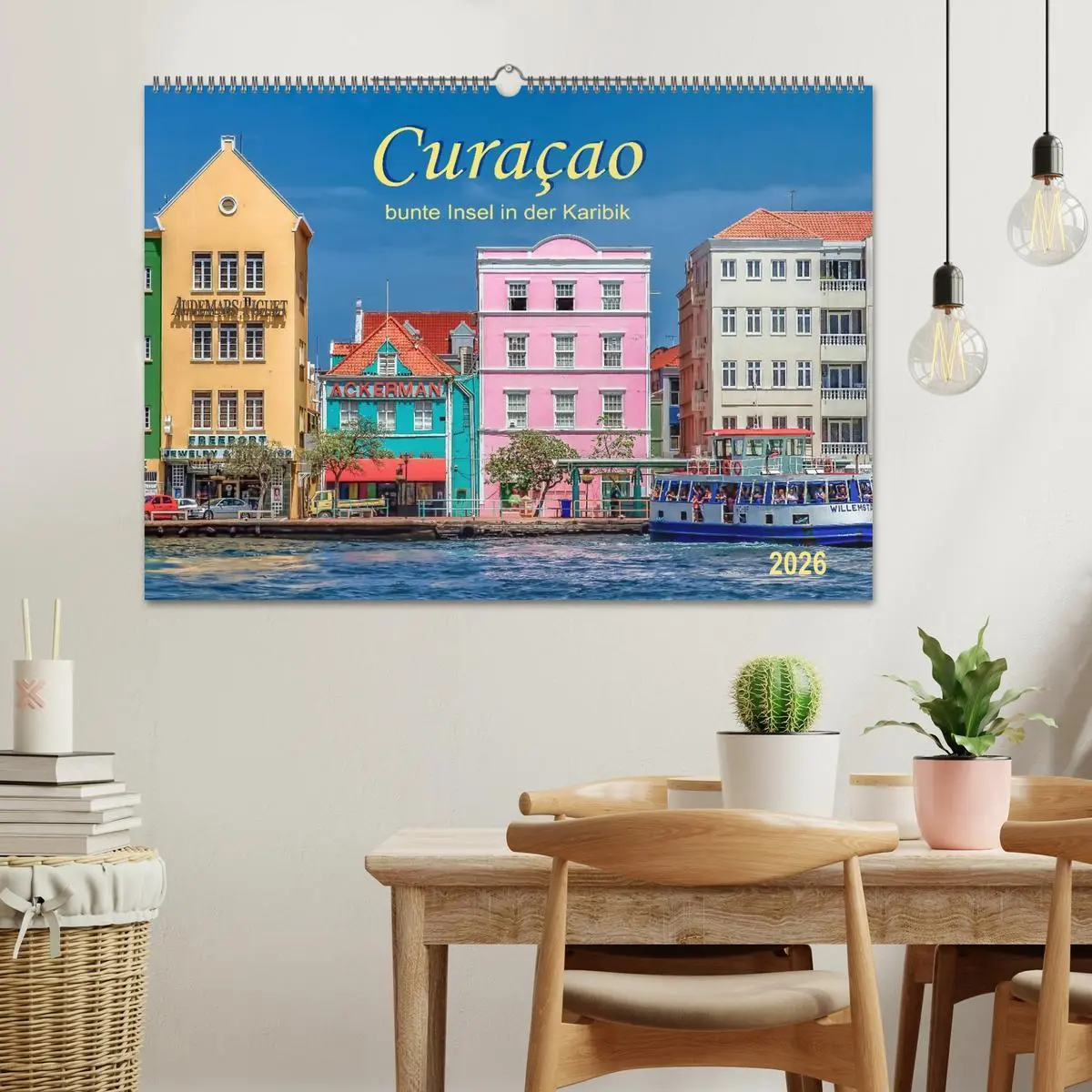 Bild: 9783516026832 | Curaçao - bunte Insel in der Karibik (Wandkalender 2026 DIN A2...