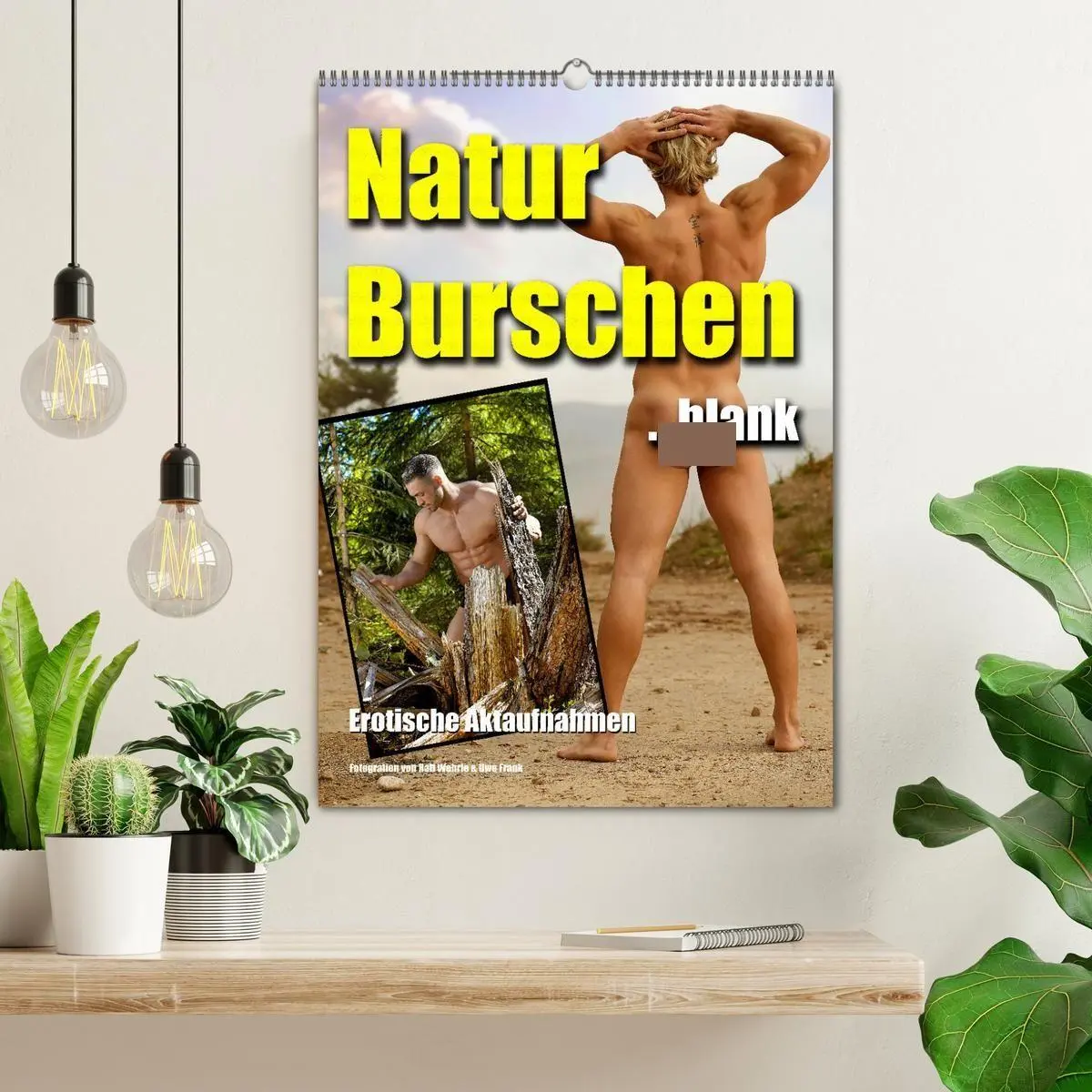 Bild: 9783569426832 | Naturburschen blank (Wandkalender 2027 DIN A2 hoch), CALVENDO...
