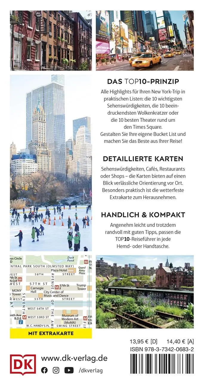 Bild: 9783734206832 | TOP10 Reiseführer New York | DK Verlag - Reise | Taschenbuch | Deutsch