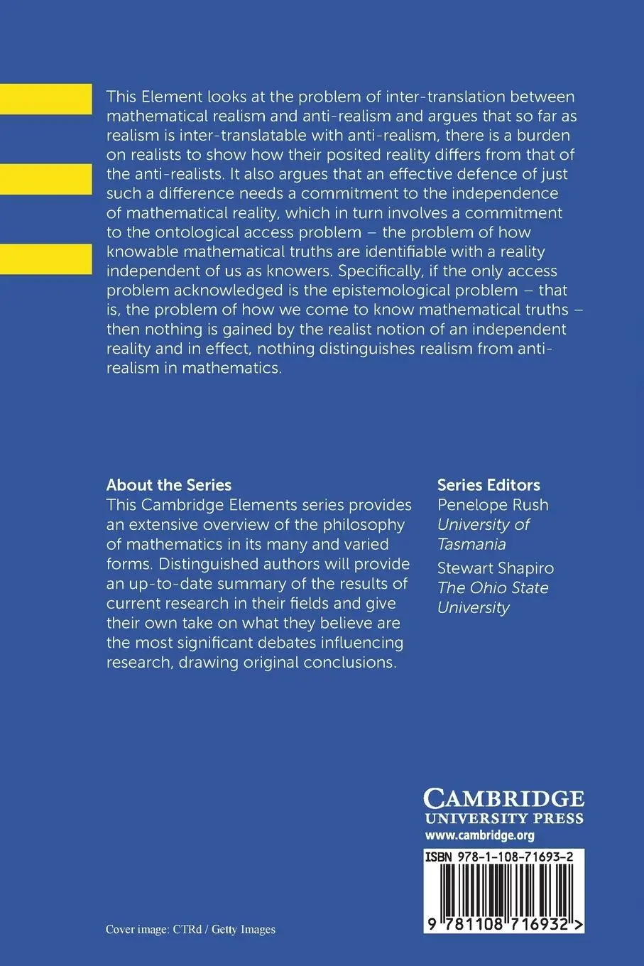 Rückseite: 9781108716932 | Ontology and the Foundations of Mathematics | Penelope Rush | Buch