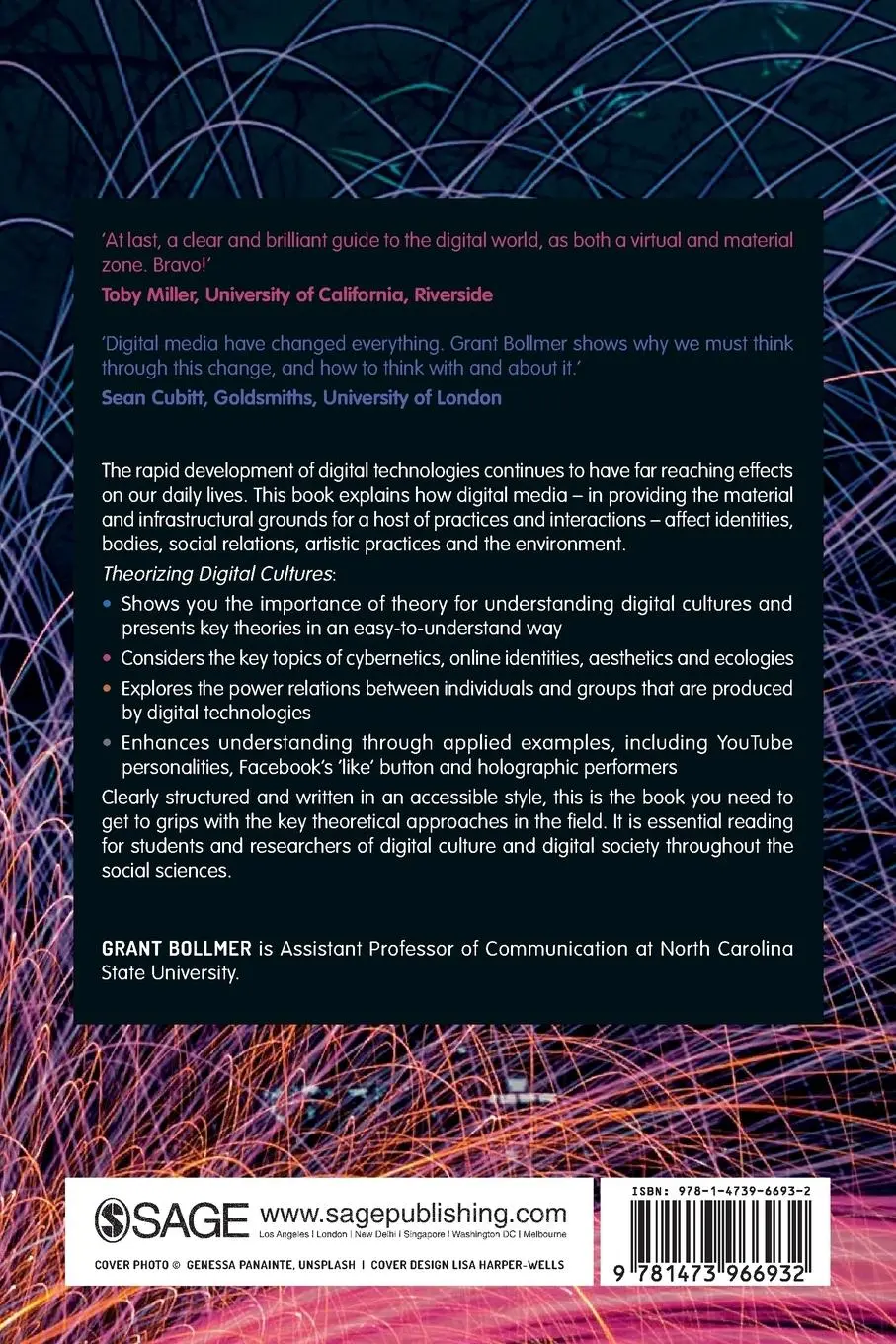 Rückseite: 9781473966932 | Theorizing Digital Cultures | Grant Bollmer | Taschenbuch | Englisch