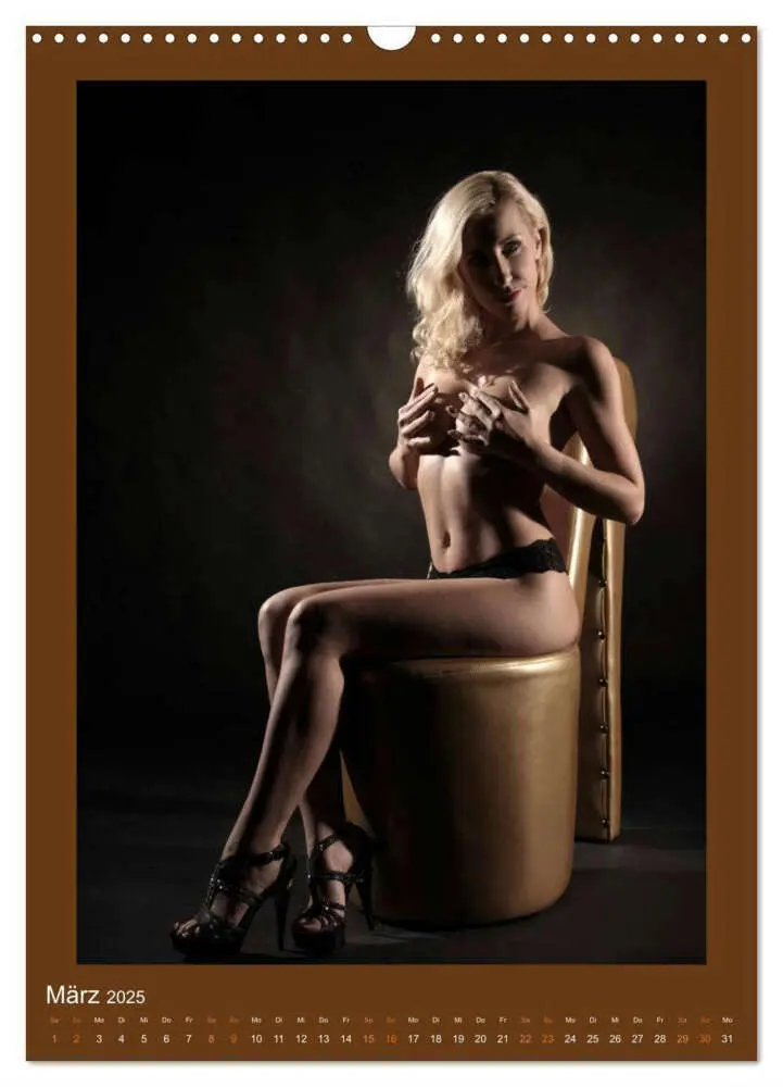 Bild: 9783435076932 | golden blond - Blondes Gift in Perfektion (Wandkalender 2025 DIN A3...