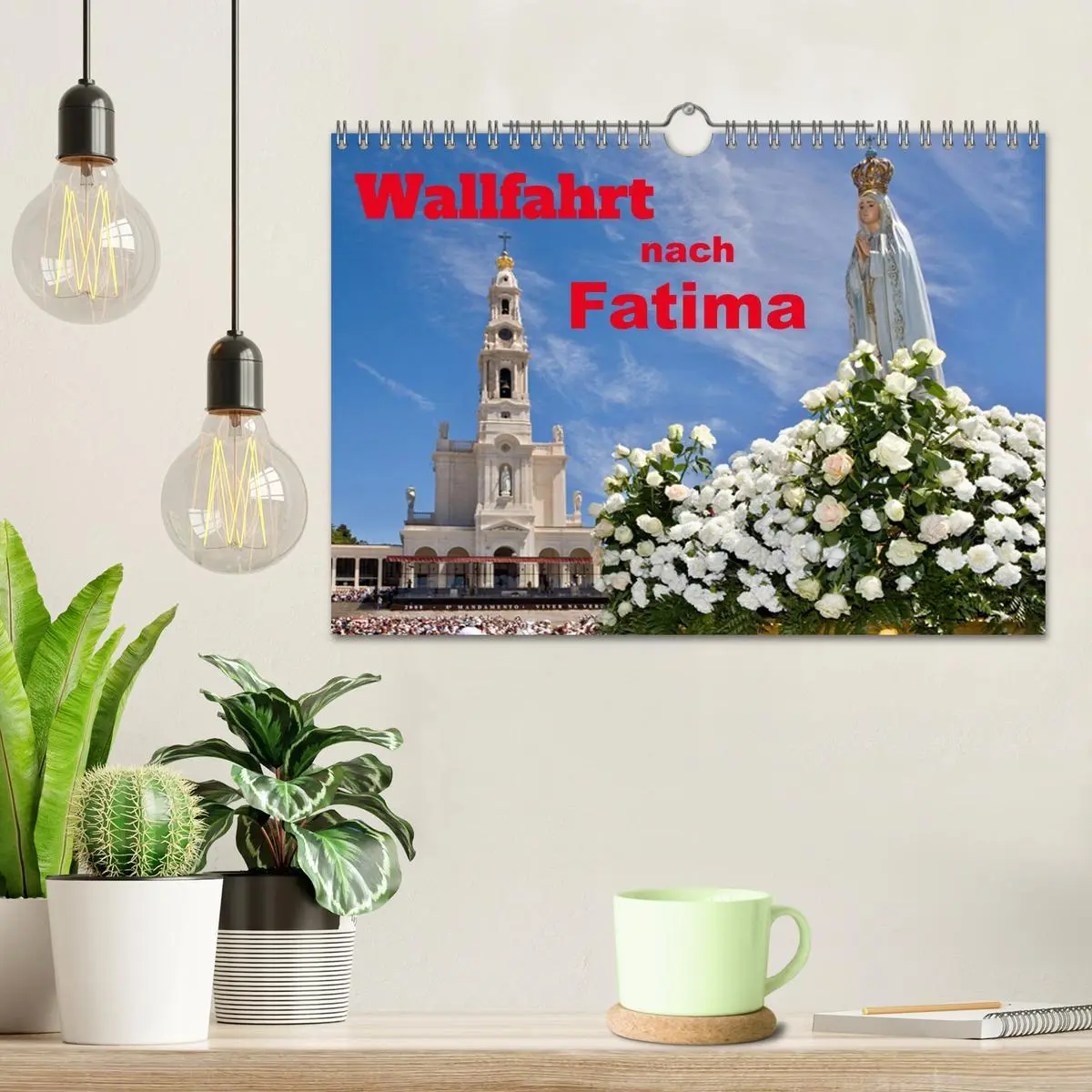 Bild: 9783457616932 | Wallfahrt nach Fatima (Wandkalender 2026 DIN A4 quer), CALVENDO...