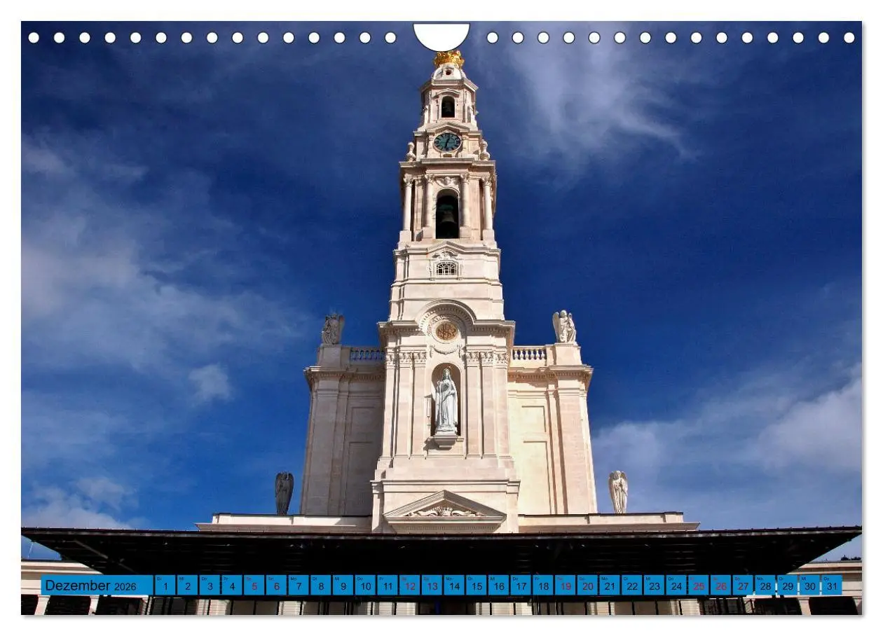 Bild: 9783457616932 | Wallfahrt nach Fatima (Wandkalender 2026 DIN A4 quer), CALVENDO...