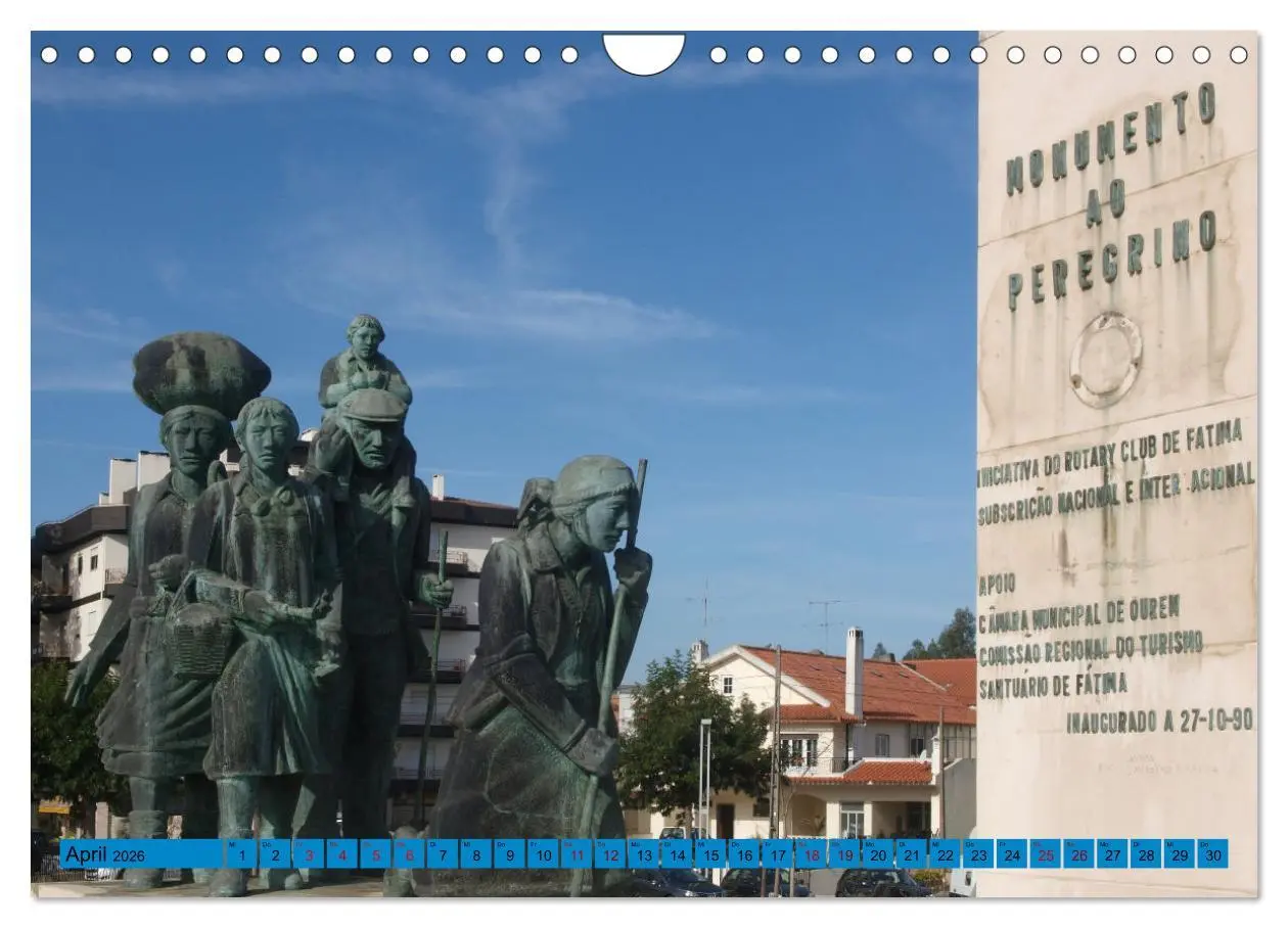 Bild: 9783457616932 | Wallfahrt nach Fatima (Wandkalender 2026 DIN A4 quer), CALVENDO...