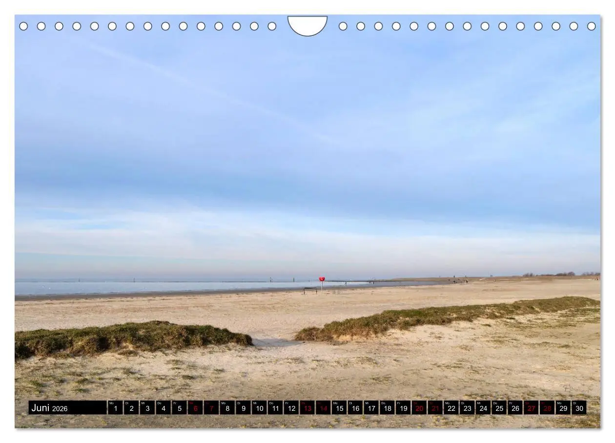Bild: 9783457786932 | Bensersiel Küste und mehr (Wandkalender 2026 DIN A4 quer), CALVENDO...
