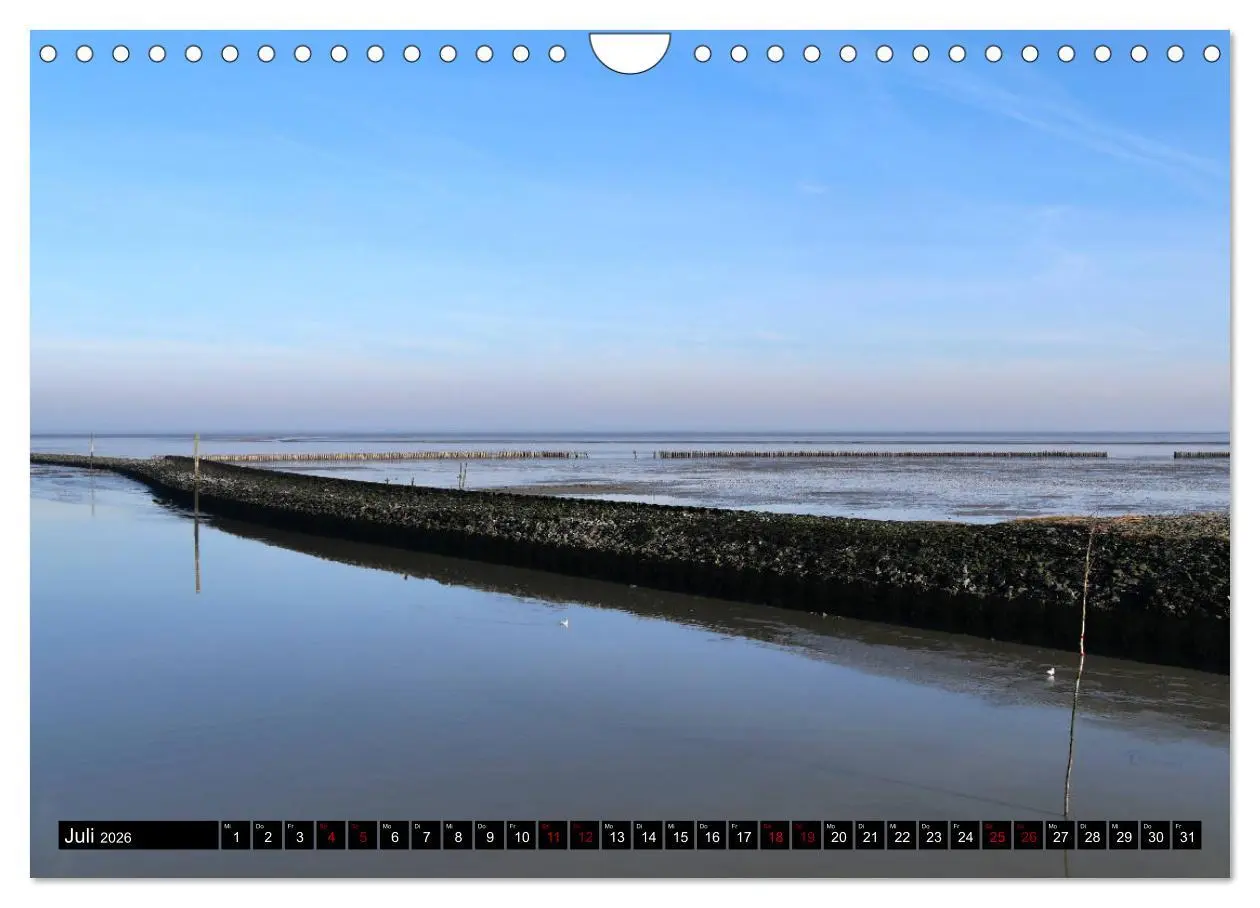 Bild: 9783457786932 | Bensersiel Küste und mehr (Wandkalender 2026 DIN A4 quer), CALVENDO...