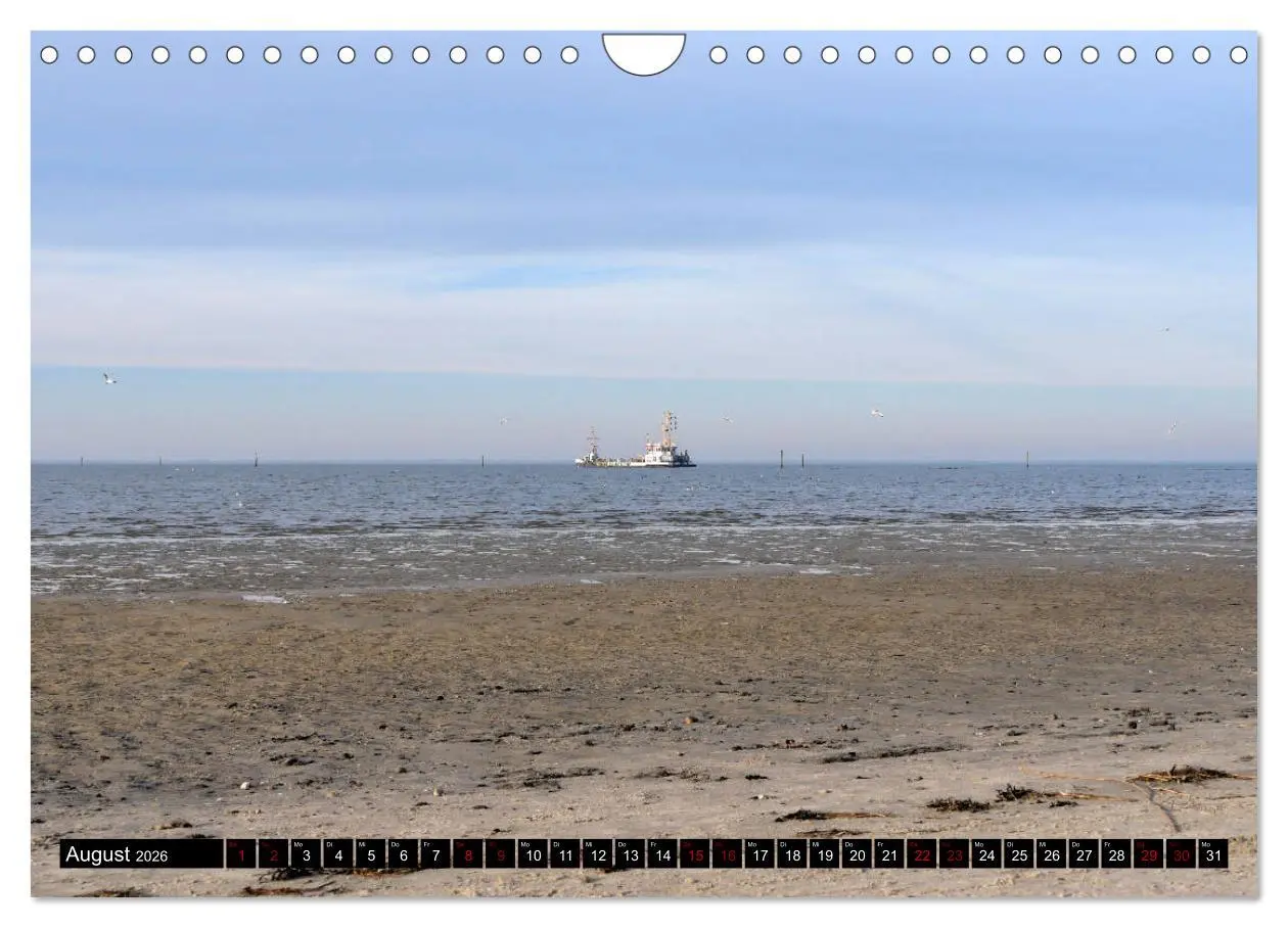 Bild: 9783457786932 | Bensersiel Küste und mehr (Wandkalender 2026 DIN A4 quer), CALVENDO...