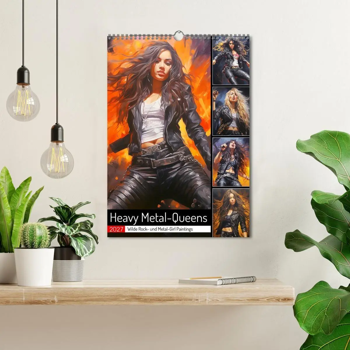 Bild: 9783569276932 | Heavy Metal-Queens. Wilde Rock- und Metal-Girl Paintings...