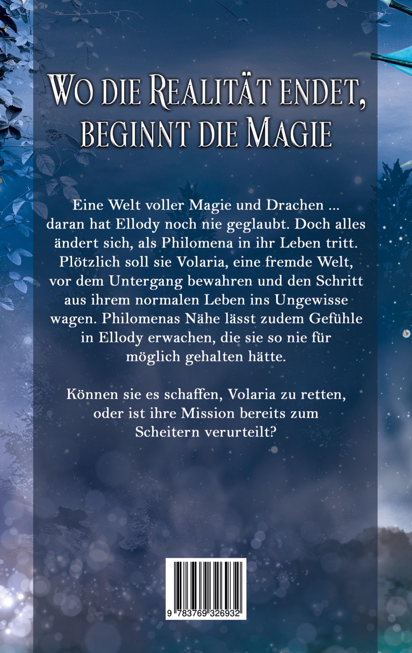 Rückseite: 9783769326932 | Volaria | Die Reise beginnt | Julie Hofmann | Taschenbuch | 228 S.